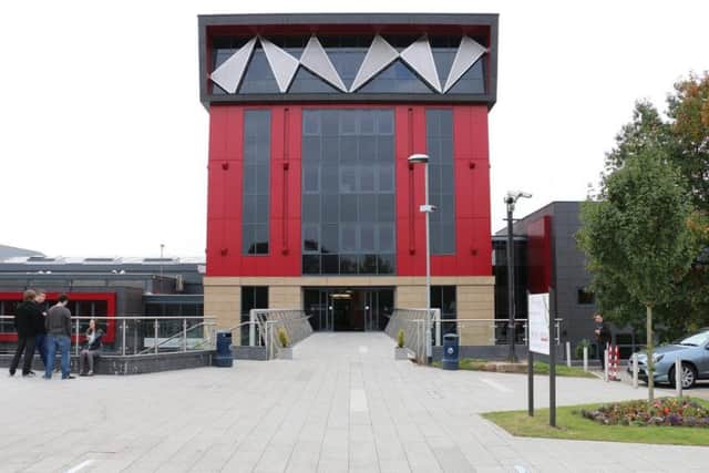 Vision West Nottinghamshire College's Derby Road campus in Mansfield.