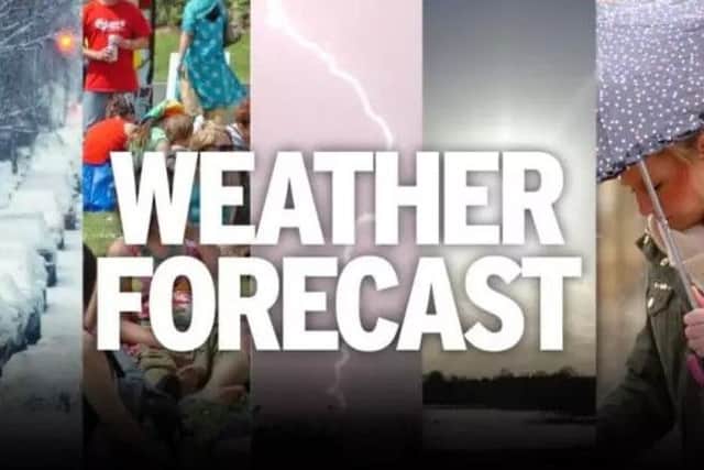 Weather forecast.
