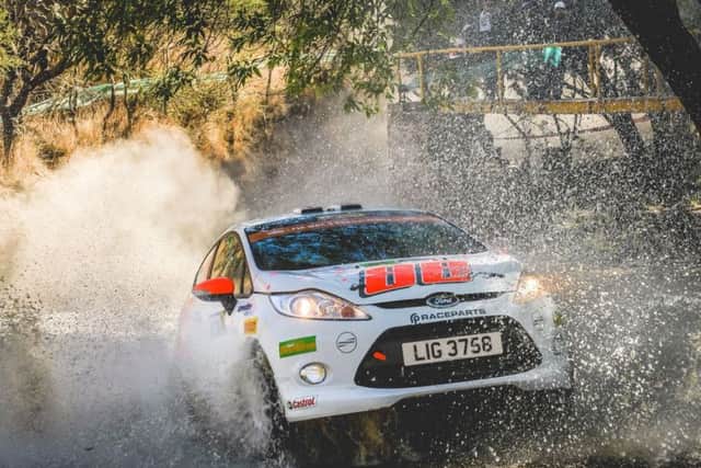Phil Hall enduring a tough test in Mexico.