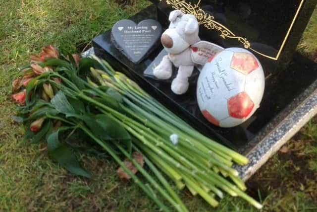 Moved objects at The Forest Cemetery.
