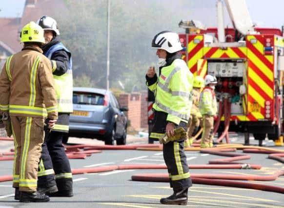 Fire service incident