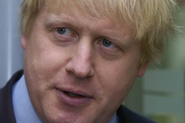 Date:26th April 2010.
Boris Johnson, Mayor of London, visiting Leeds, at The Light, supporting the conservative party election campaign.