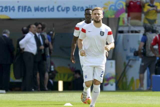 Manchester United full-back Luke Shaw, who could be heading for Barcelona, according to today's football rumour mill.