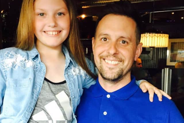 Jack with his daughter Ellie.