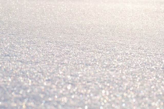 Snow is common in spring.