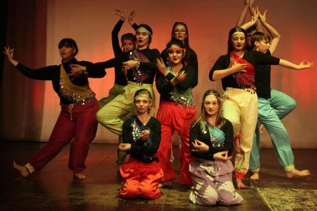 A scene from the 15th Dance Festival at Sutton Community Academy.