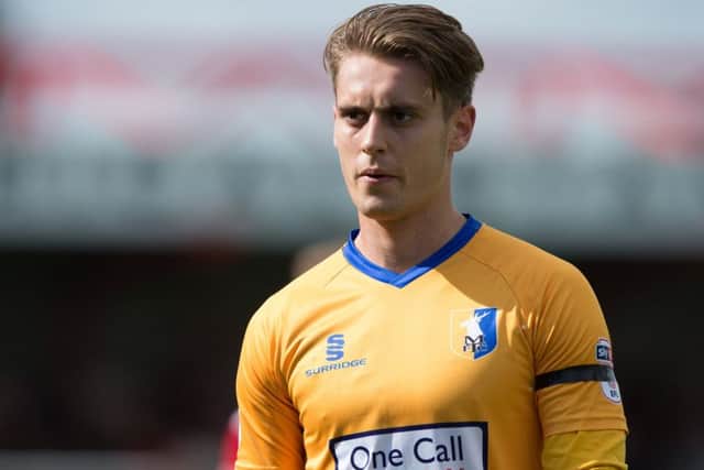 Danny Rose of Mansfield Town - Pic By James Williamson