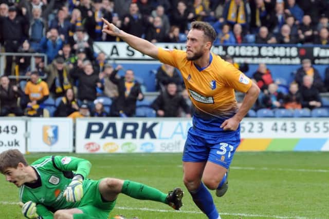 Mansfield Town v Crewe Alexander
Ricky Miller makes it three.