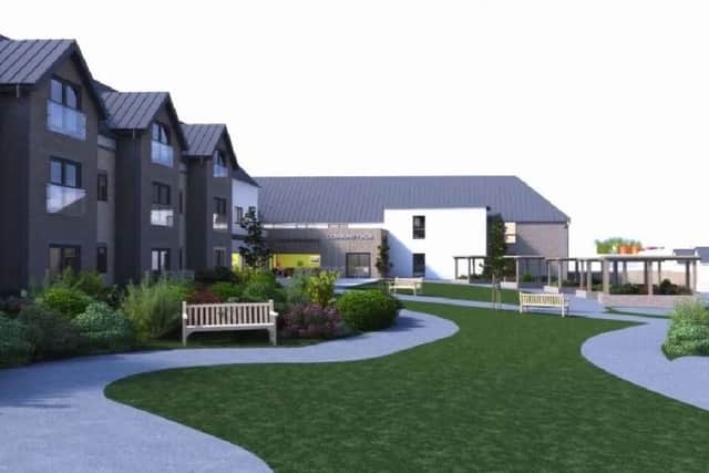 artist's impressions of Town View residential development.