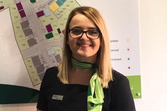 Natalie Ford, of Mansfield Woodhouse, who is a rising star with the firm.