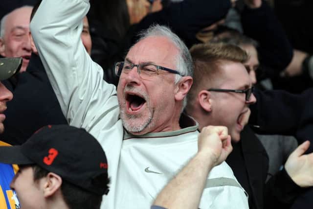 Chesterfield v Stags.
Stags fans gallery.