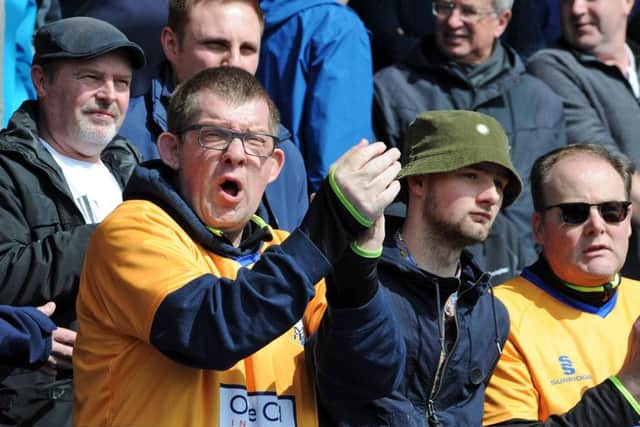 Chesterfield v Stags.
Stags fans gallery.