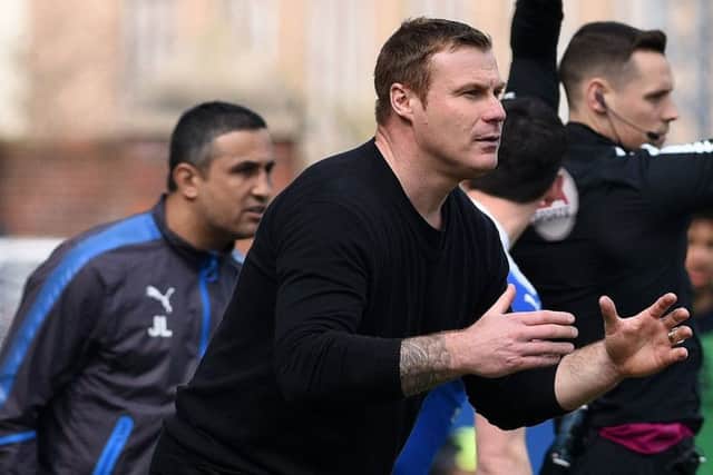 Picture Andrew Roe/AHPIX LTD, Football, EFL Sky Bet League Two, Chesterfield v Mansfield Town, Proact Stadium, 14/04/18, K.O 1pm
Mansfield's manager David Flitcroft
Andrew Roe>>>>>>>07826527594