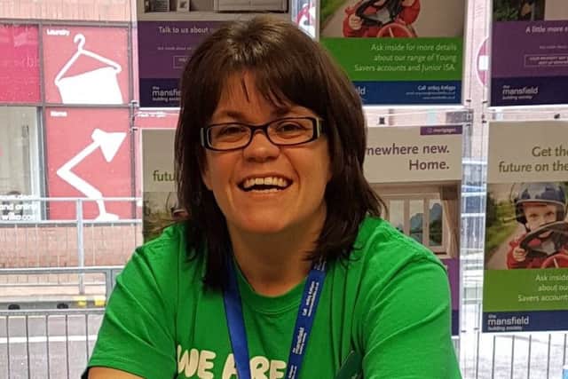 Stacey Smalley, Macmillan fundraiser for Nottinghamshire