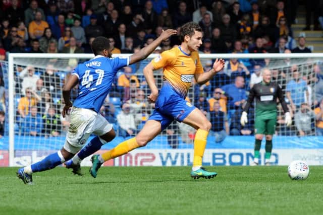 Chesterfield FC v Mansfield Town.