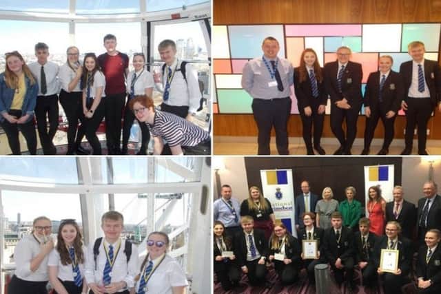 People involved in the Dragons Den Style Project 8