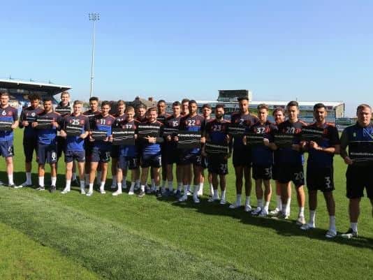 Mansfield Town FC is supporting the campaign.