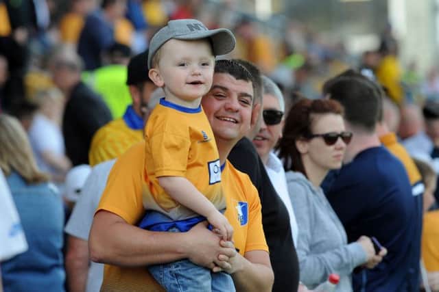 Stags v Port Vale fans gallery.
