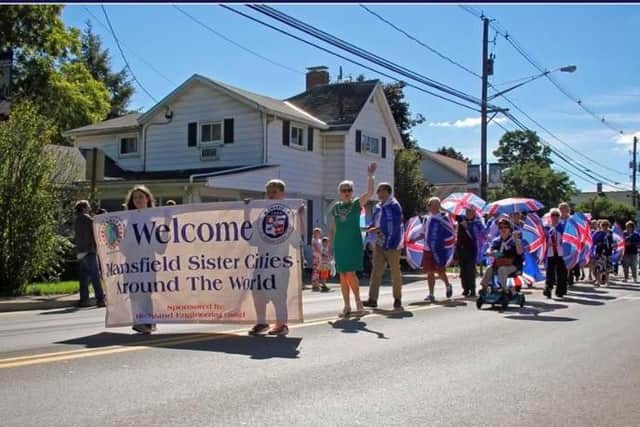 The parade was inspired by one of Mansfields sister cities in Pennsylvania which also hosts a community parade