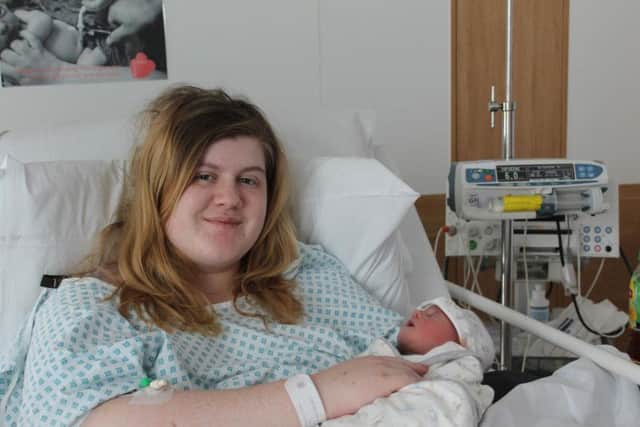 Amy Knowles from Upper Langwith, welcomed her son Brennan Denis Carlisle.