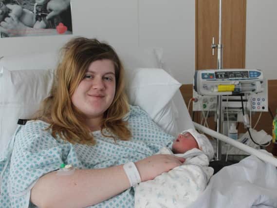 Amy Knowles from Upper Langwith, welcomed her son Brennan Denis Carlisle.