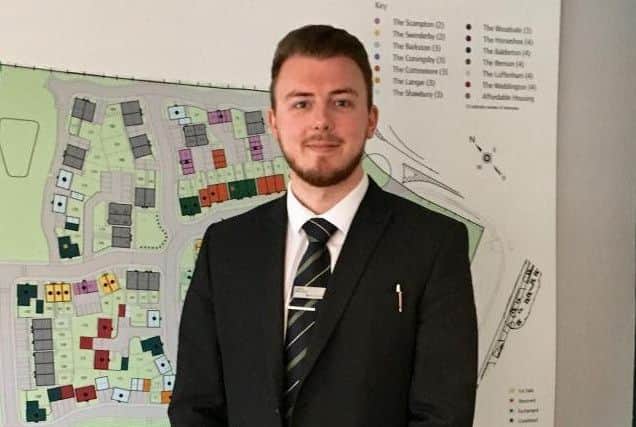 Ashley Walton, of Ollerton, who was the Nottingham region's employee of the month for February.