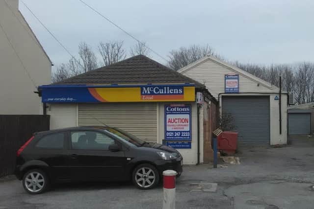 The commercial unit at 95 Southwell Road West, Mansfield.