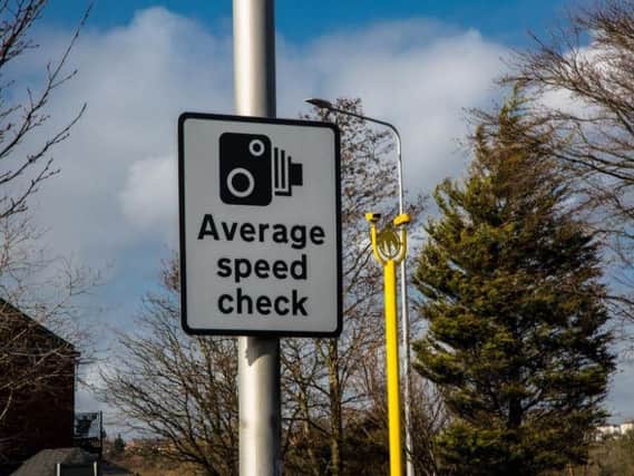 The new devices will be average speed cameras