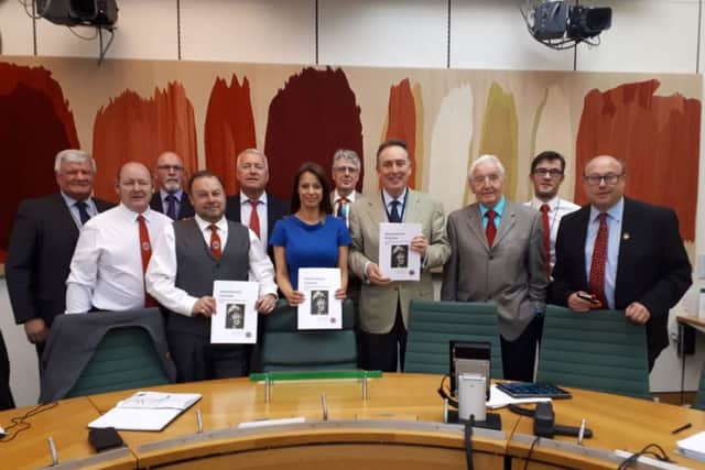 Ashfield MP Gloria De Piero and Labour MPs from other ex-coalfield constituencies met with the chiefs of the National Union of Mineworkers (NUM) to discuss proposals for a better pension deal for ex-miners.