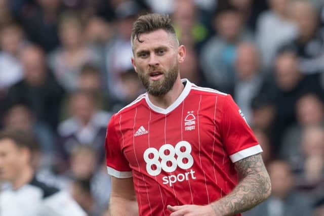 Derby County vs Nottingham Forest - Daryl Murphy of Nottingham Forest - Pic By James Williamson