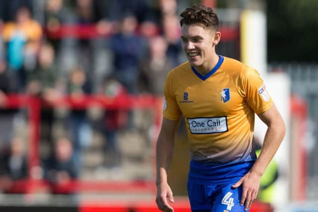 Paul Digby of Mansfield Town - Pic By James Williamson