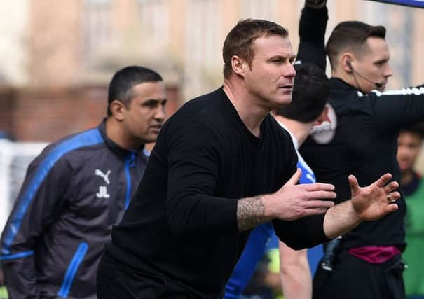Mansfield Town manager David Flitcroft.