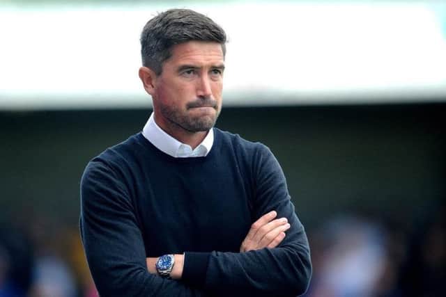 Crawley Town head coach Harry Kewell. Picture by Steve Robards