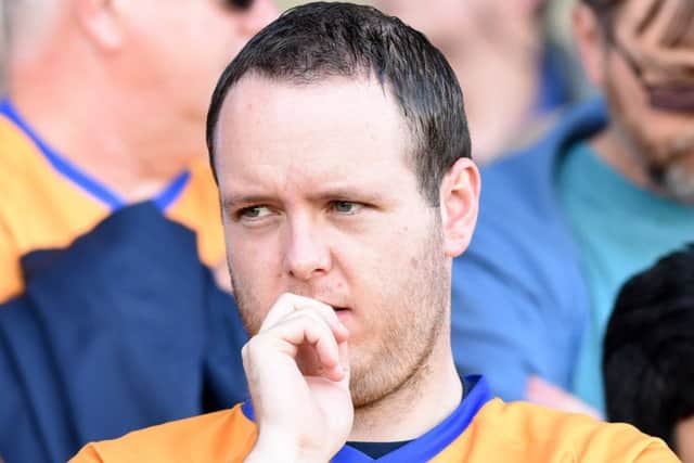 Picture Andrew Roe/AHPIX LTD, Football, EFL Sky Bet League Two, Mansfield Town v Crawley Town, One Call Stadium, 05/05/18, K.O 3pmMansfield's Crawley'sAndrew Roe>>>>>>>07826527594