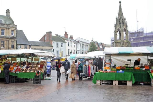 Mansfield Market Place.