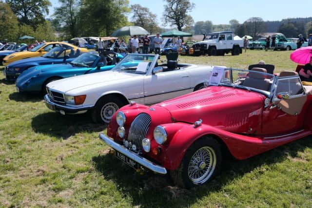 A whole variety of classic cars were in competition and on show.