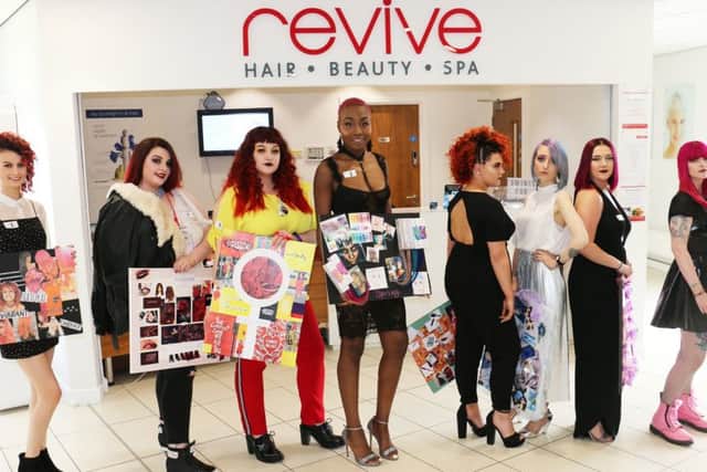 West Nottinghamshire College hosted the finals of the Francesco Spotlight cut and colour competition