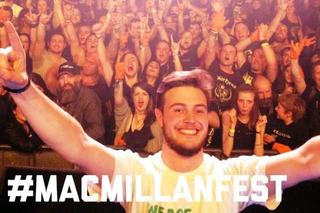 Kris Davies, organiser of Macmillan Fest in Nottingham