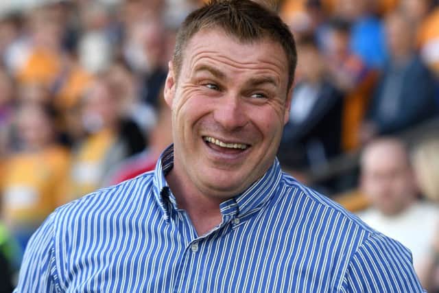 Picture Andrew Roe/AHPIX LTD, Football, EFL Sky Bet League Two, Mansfield Town v Crawley Town, One Call Stadium, 05/05/18, K.O 3pmMansfield's manager David FlitcroftAndrew Roe>>>>>>>07826527594