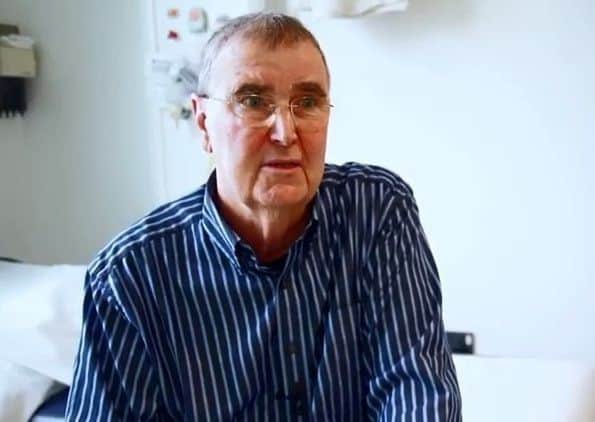Prostate cancer patient, Roger Wyles.
