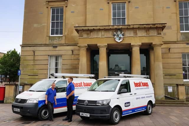 The vans of boiler and heating company, Heat Haus, are on the road again.
