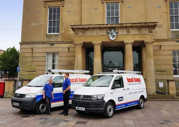 The vans of boiler and heating company, Heat Haus, are on the road again.