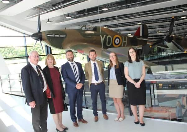 East Midlands employers at the Battle of Britain bunker