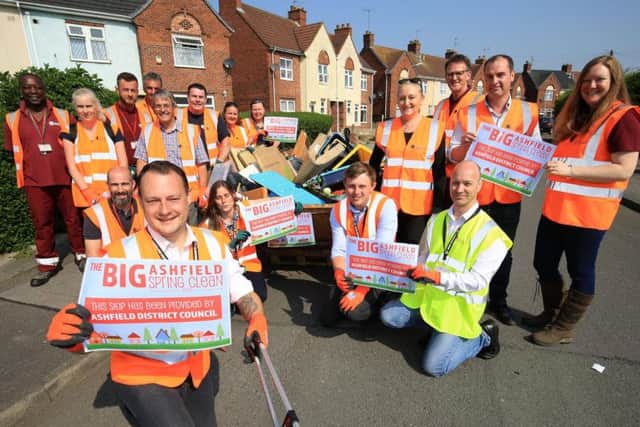The BIG Ashfield Spring Clean 2018 launch.