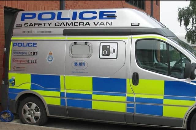 Safety camera vans are patrolling Nottinghamshire this week