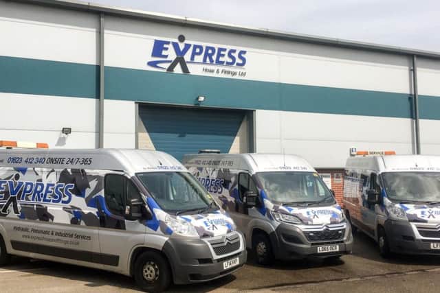 The Mansfield headquarters of Express Hose and Fittings.