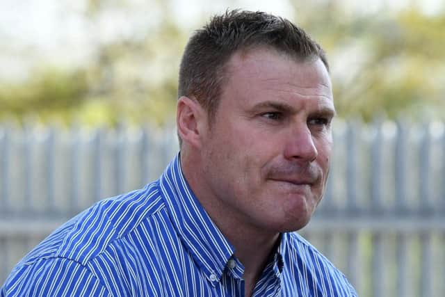 Mansfield's manager David Flitcroft.