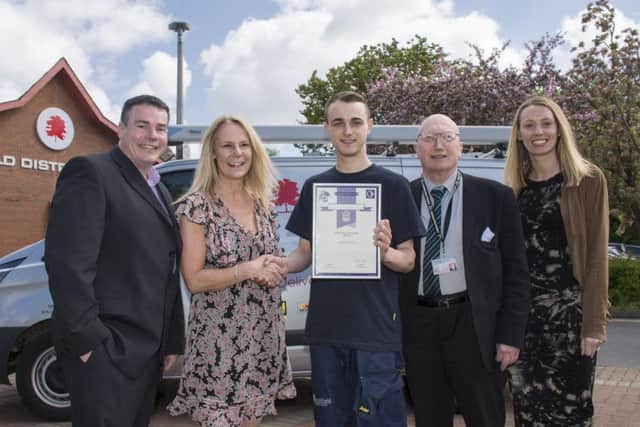 Ketan Pearce has been named Apprentice  of the year at the Chartered Institute of Housing East Midlands
