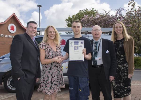 Ketan Pearce has been named Apprentice  of the year at the Chartered Institute of Housing East Midlands