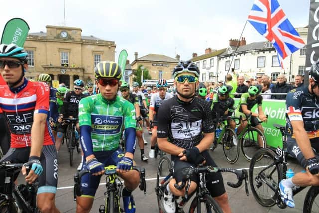 Last year's Tour of Britain stage.